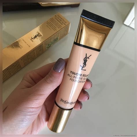 yves saint laurent all in one glow foundations|Review & Swatches: YSL Touche Éclat All.